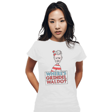 Load image into Gallery viewer, Shirts Fitted Shirts, Woman / Small / White Where's Grindelwaldo