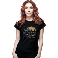 Load image into Gallery viewer, Shirts Fitted Shirts, Woman / Small / Black Welcome Home