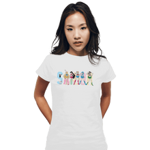 Load image into Gallery viewer, Shirts Fitted Shirts, Woman / Small / White Sailor Spice Girls