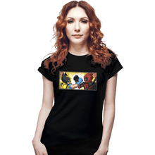Load image into Gallery viewer, Daily_Deal_Shirts Fitted Shirts, Woman / Small / Black Loganpool