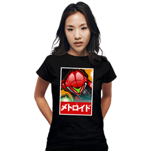 Load image into Gallery viewer, Shirts Fitted Shirts, Woman / Small / Black The Bounty Hunter