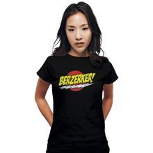 Load image into Gallery viewer, Shirts Fitted Shirts, Woman / Small / Black Berzerker