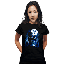 Load image into Gallery viewer, Daily_Deal_Shirts Fitted Shirts, Woman / Small / Black Lost Soul