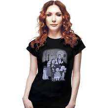 Load image into Gallery viewer, Shirts Fitted Shirts, Woman / Small / Black Family Portrait