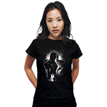 Load image into Gallery viewer, Sold_Out_Shirts Fitted Shirts, Woman / Small / Black The Dark Lady
