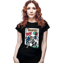 Load image into Gallery viewer, Daily_Deal_Shirts Fitted Shirts, Woman / Small / Black The Troopers