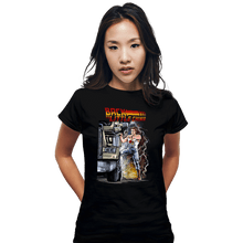 Load image into Gallery viewer, Daily_Deal_Shirts Fitted Shirts, Woman / Small / Black Back To Little China