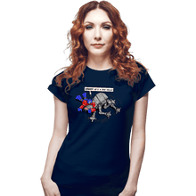 Load image into Gallery viewer, Daily_Deal_Shirts Fitted Shirts, Woman / Small / Navy Prime Hunter