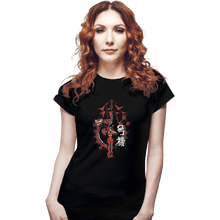 Load image into Gallery viewer, Shirts Fitted Shirts, Woman / Small / Black Evangelitee 02