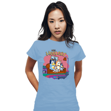 Load image into Gallery viewer, Daily_Deal_Shirts Fitted Shirts, Woman / Small / Powder Blue The Heelers