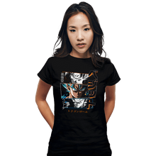 Load image into Gallery viewer, Daily_Deal_Shirts Fitted Shirts, Woman / Small / Black Fusion Vegito