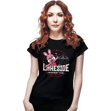 Load image into Gallery viewer, Daily_Deal_Shirts Fitted Shirts, Woman / Small / Black Lakeside Park