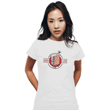 Load image into Gallery viewer, Shirts Fitted Shirts, Woman / Small / White Sushi Love

