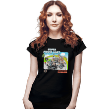 Load image into Gallery viewer, Shirts Fitted Shirts, Woman / Small / Black Super Movie Kart