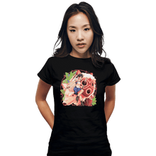 Load image into Gallery viewer, Shirts Fitted Shirts, Woman / Small / Black The Wolf Tribe