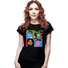 Load image into Gallery viewer, Shirts Fitted Shirts, Woman / Small / Black Pop Samurai