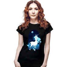 Load image into Gallery viewer, Secret_Shirts Fitted Shirts, Woman / Small / Black Last Unicorn Sale