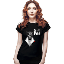 Load image into Gallery viewer, Daily_Deal_Shirts Fitted Shirts, Woman / Small / Black The Patch