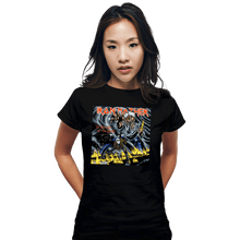 Load image into Gallery viewer, Daily_Deal_Shirts Fitted Shirts, Woman / Small / Black Iron Mother