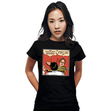 Load image into Gallery viewer, Shirts Fitted Shirts, Woman / Small / Black Identity Slap