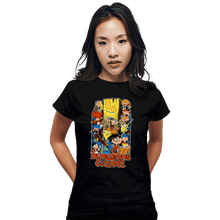 Load image into Gallery viewer, Daily_Deal_Shirts Fitted Shirts, Woman / Small / Black Dungeons & Edds