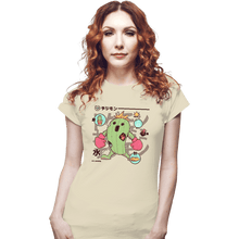 Load image into Gallery viewer, Shirts Fitted Shirts, Woman / Small / White Togemon
