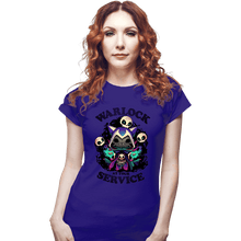 Load image into Gallery viewer, Daily_Deal_Shirts Fitted Shirts, Woman / Small / Violet Warlock's Call