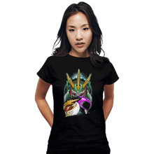 Load image into Gallery viewer, Shirts Fitted Shirts, Woman / Small / Black The Shattered