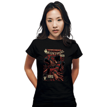 Load image into Gallery viewer, Secret_Shirts Fitted Shirts, Woman / Small / Black Goodnight Bad Guy