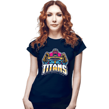 Load image into Gallery viewer, Shirts Fitted Shirts, Woman / Small / Navy Titans INL
