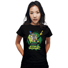 Load image into Gallery viewer, Secret_Shirts Fitted Shirts, Woman / Small / Black SBDOOM