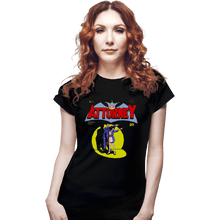 Load image into Gallery viewer, Shirts Fitted Shirts, Woman / Small / Black Turnabout Comics