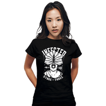 Load image into Gallery viewer, Shirts Fitted Shirts, Woman / Small / Black Infected