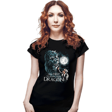 Load image into Gallery viewer, Daily_Deal_Shirts Fitted Shirts, Woman / Small / Black How Not To Train Your Dragon