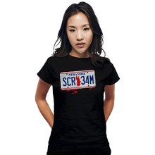 Load image into Gallery viewer, Daily_Deal_Shirts Fitted Shirts, Woman / Small / Black SCR34M