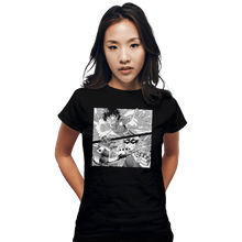 Load image into Gallery viewer, Shirts Fitted Shirts, Woman / Small / Black Versus