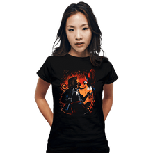 Load image into Gallery viewer, Daily_Deal_Shirts Fitted Shirts, Woman / Small / Black Pet Detective