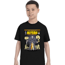 Load image into Gallery viewer, Secret_Shirts T-Shirts, Youth / XS / Black Shapeless Myers