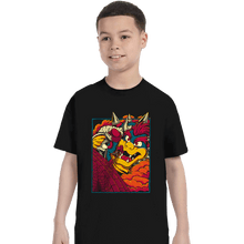Load image into Gallery viewer, Daily_Deal_Shirts T-Shirts, Youth / XS / Black Attack On Bowser