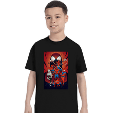 Load image into Gallery viewer, Daily_Deal_Shirts T-Shirts, Youth / XS / Black Spider Wars