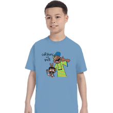 Load image into Gallery viewer, Shirts T-Shirts, Youth / XL / Powder Blue Carlton And Will
