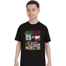 Load image into Gallery viewer, Daily_Deal_Shirts T-Shirts, Youth / XS / Black Xmas Fighter