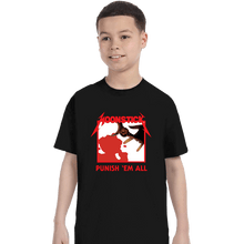 Load image into Gallery viewer, Secret_Shirts T-Shirts, Youth / XS / Black Punish Em-All