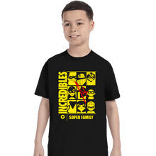 Load image into Gallery viewer, Shirts T-Shirts, Youth / XS / Black Who Watches The Family?