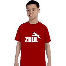 Load image into Gallery viewer, Shirts T-Shirts, Youth / XS / Red Zuul Athletics