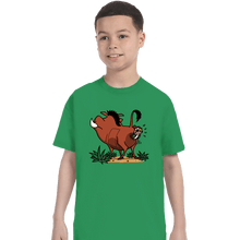 Load image into Gallery viewer, Daily_Deal_Shirts T-Shirts, Youth / XS / Irish Green Savannah Detective