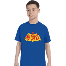 Load image into Gallery viewer, Secret_Shirts T-Shirts, Youth / XS / Royal Blue No Spidey Capes
