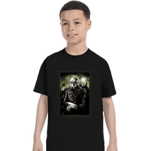 Load image into Gallery viewer, Secret_Shirts T-Shirts, Youth / XS / Black Portrait In Transylvania