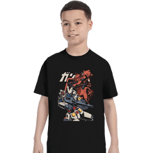 Load image into Gallery viewer, Shirts T-Shirts, Youth / XS / Black Zaku VS RX 78-2
