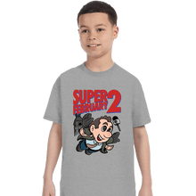 Load image into Gallery viewer, Daily_Deal_Shirts T-Shirts, Youth / XS / Sports Grey Super Ground Hog Day